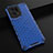 Coque Rebord Contour Silicone et Vitre Transparente Housse Etui 360 Degres AM2 pour Oppo Find X5 5G Bleu