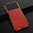 Coque Rebord Contour Silicone et Vitre Transparente Housse Etui 360 Degres AM2 pour Oppo K10 5G Rouge