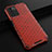 Coque Rebord Contour Silicone et Vitre Transparente Housse Etui 360 Degres AM2 pour Oppo K9S 5G Rouge