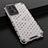 Coque Rebord Contour Silicone et Vitre Transparente Housse Etui 360 Degres AM2 pour Oppo Reno7 Pro 5G Blanc