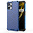 Coque Rebord Contour Silicone et Vitre Transparente Housse Etui 360 Degres AM2 pour Realme 10 5G Bleu