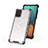 Coque Rebord Contour Silicone et Vitre Transparente Housse Etui 360 Degres AM2 pour Samsung Galaxy A71 4G A715 Petit