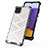 Coque Rebord Contour Silicone et Vitre Transparente Housse Etui 360 Degres AM2 pour Samsung Galaxy F42 5G Petit