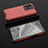 Coque Rebord Contour Silicone et Vitre Transparente Housse Etui 360 Degres AM2 pour Vivo iQOO 10 5G Rouge