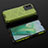 Coque Rebord Contour Silicone et Vitre Transparente Housse Etui 360 Degres AM2 pour Vivo T2x 5G Vert