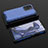 Coque Rebord Contour Silicone et Vitre Transparente Housse Etui 360 Degres AM2 pour Xiaomi Mi 11T 5G Bleu