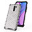 Coque Rebord Contour Silicone et Vitre Transparente Housse Etui 360 Degres AM2 pour Xiaomi Redmi 9 Petit