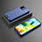 Coque Rebord Contour Silicone et Vitre Transparente Housse Etui 360 Degres AM2 pour Xiaomi Redmi A2 Bleu