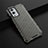 Coque Rebord Contour Silicone et Vitre Transparente Housse Etui 360 Degres AM3 pour OnePlus 9 Pro 5G Noir