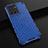 Coque Rebord Contour Silicone et Vitre Transparente Housse Etui 360 Degres AM3 pour OnePlus Ace 5G Bleu