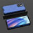 Coque Rebord Contour Silicone et Vitre Transparente Housse Etui 360 Degres AM3 pour Oppo Find X5 Lite 5G Bleu
