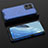 Coque Rebord Contour Silicone et Vitre Transparente Housse Etui 360 Degres AM3 pour Oppo Reno7 4G Bleu