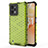 Coque Rebord Contour Silicone et Vitre Transparente Housse Etui 360 Degres AM3 pour Realme C31 Vert