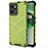 Coque Rebord Contour Silicone et Vitre Transparente Housse Etui 360 Degres AM3 pour Realme C35 Vert