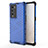 Coque Rebord Contour Silicone et Vitre Transparente Housse Etui 360 Degres AM3 pour Realme GT Master Explorer 5G Bleu