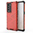 Coque Rebord Contour Silicone et Vitre Transparente Housse Etui 360 Degres AM3 pour Realme GT Master Explorer 5G Rouge