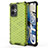 Coque Rebord Contour Silicone et Vitre Transparente Housse Etui 360 Degres AM3 pour Realme GT2 5G Vert