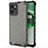 Coque Rebord Contour Silicone et Vitre Transparente Housse Etui 360 Degres AM3 pour Realme Narzo 50A Prime Noir