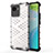 Coque Rebord Contour Silicone et Vitre Transparente Housse Etui 360 Degres AM3 pour Realme Narzo 50i Prime Blanc