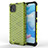 Coque Rebord Contour Silicone et Vitre Transparente Housse Etui 360 Degres AM3 pour Realme Narzo 50i Vert