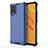 Coque Rebord Contour Silicone et Vitre Transparente Housse Etui 360 Degres AM3 pour Vivo iQOO 7 5G Bleu