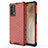 Coque Rebord Contour Silicone et Vitre Transparente Housse Etui 360 Degres AM3 pour Vivo iQOO 7 India 5G Rouge