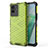 Coque Rebord Contour Silicone et Vitre Transparente Housse Etui 360 Degres AM3 pour Vivo iQOO Z6x Vert