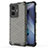 Coque Rebord Contour Silicone et Vitre Transparente Housse Etui 360 Degres AM3 pour Vivo T1 4G Noir