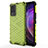 Coque Rebord Contour Silicone et Vitre Transparente Housse Etui 360 Degres AM3 pour Vivo V21 5G Vert