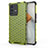 Coque Rebord Contour Silicone et Vitre Transparente Housse Etui 360 Degres AM3 pour Vivo V23 Pro 5G Vert