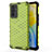 Coque Rebord Contour Silicone et Vitre Transparente Housse Etui 360 Degres AM3 pour Vivo V23e 5G Vert