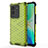 Coque Rebord Contour Silicone et Vitre Transparente Housse Etui 360 Degres AM3 pour Vivo V25 Pro 5G Vert