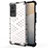 Coque Rebord Contour Silicone et Vitre Transparente Housse Etui 360 Degres AM3 pour Vivo X60 Pro 5G Blanc