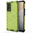 Coque Rebord Contour Silicone et Vitre Transparente Housse Etui 360 Degres AM3 pour Vivo X60 Pro 5G Vert