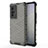 Coque Rebord Contour Silicone et Vitre Transparente Housse Etui 360 Degres AM3 pour Vivo X70 5G Noir