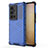 Coque Rebord Contour Silicone et Vitre Transparente Housse Etui 360 Degres AM3 pour Vivo X70 Pro+ Plus 5G Bleu