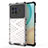 Coque Rebord Contour Silicone et Vitre Transparente Housse Etui 360 Degres AM3 pour Vivo X80 5G Blanc