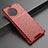 Coque Rebord Contour Silicone et Vitre Transparente Housse Etui 360 Degres AM3 pour Vivo X90 5G Rouge