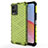 Coque Rebord Contour Silicone et Vitre Transparente Housse Etui 360 Degres AM3 pour Vivo Y21s Vert