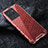 Coque Rebord Contour Silicone et Vitre Transparente Housse Etui 360 Degres AM4 pour Vivo iQOO Neo6 5G Rouge