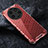 Coque Rebord Contour Silicone et Vitre Transparente Housse Etui 360 Degres AM4 pour Xiaomi Mi 13 Ultra 5G Rouge