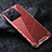 Coque Rebord Contour Silicone et Vitre Transparente Housse Etui 360 Degres AM4 pour Xiaomi Mi 13T 5G Rouge