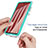 Coque Rebord Contour Silicone et Vitre Transparente Housse Etui 360 Degres JX1 pour Samsung Galaxy A73 5G Petit