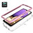 Coque Rebord Contour Silicone et Vitre Transparente Housse Etui 360 Degres JX1 pour Samsung Galaxy M32 5G Petit