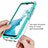 Coque Rebord Contour Silicone et Vitre Transparente Housse Etui 360 Degres JX2 pour Samsung Galaxy A23 5G Petit