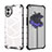 Coque Rebord Contour Silicone et Vitre Transparente Housse Etui 360 Degres M01 pour Nothing Phone 1 Petit