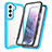 Coque Rebord Contour Silicone et Vitre Transparente Housse Etui 360 Degres M01 pour Samsung Galaxy S21 Plus 5G Petit