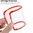 Coque Rebord Contour Silicone et Vitre Transparente Housse Etui 360 Degres M01 pour Samsung Galaxy S21 Ultra 5G Petit