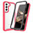 Coque Rebord Contour Silicone et Vitre Transparente Housse Etui 360 Degres M01 pour Samsung Galaxy S24 5G Petit