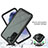 Coque Rebord Contour Silicone et Vitre Transparente Housse Etui 360 Degres M02 pour Samsung Galaxy S21 Plus 5G Petit